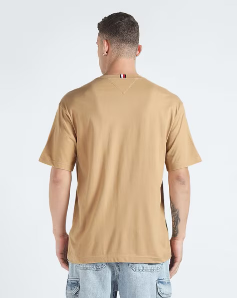 TOMMY HILFIGER Monotype Graphic Embroidered T-Shirt - Image 3