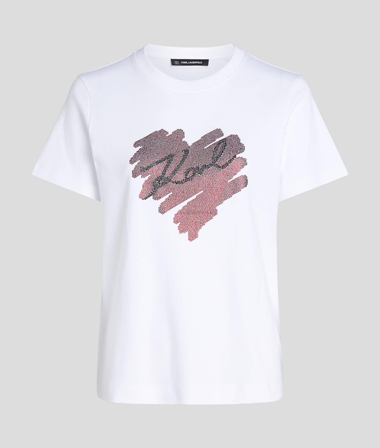 K/HEART RHINESTONE T-SHIRT - Image 2