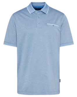 Bugatti Sky Blue Polo T-shirt
