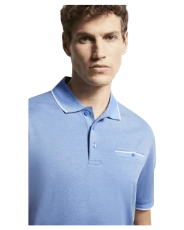 Bugatti Sky Blue Polo T-shirt