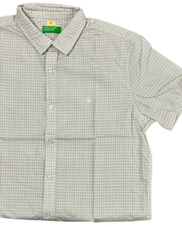 UCB Men’s Printed Slim fit Half Sleeve Casual Shirt