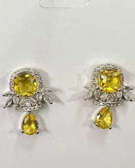 Grace Brass Earring Set