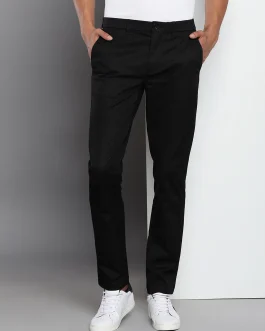 Tommy Hilfiger Men’s Stretch Bleecker Chinos (Black)