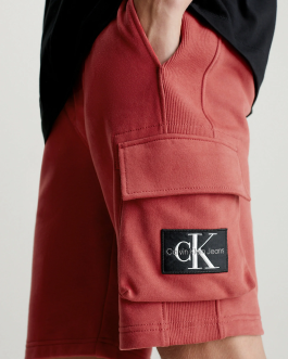 Calvin Klein Jeans JOGGER – Tracksuit bottoms (Garnet)