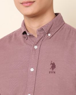 U.S. Polo Assn. Premium Cotton Shirt Tailored Fit (Pink)