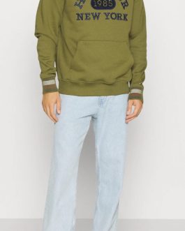 Tommy Hilfiger MONOTYPE COLLEGIATE HOODIE – Sweatshirt – putting green