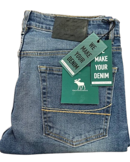 Abercrombie & Fitch Slim Fit Blue Jeans