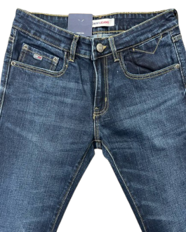 Tommy Hilfiger Slim Fit Stone Wash Blue Jeans