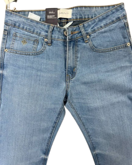 Gant Sky Blue Slim Fit Mid-Rise Jeans