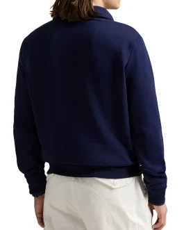 Polo Ralph Lauren Chest Logo 1/4 Zip Sweat – Navy Blue
