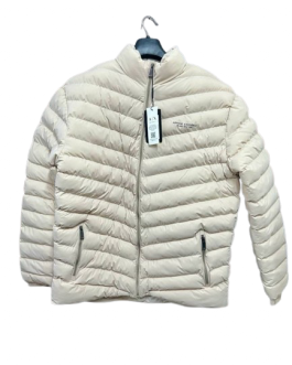 ARMANI EXCHANGE Unisex Quilted Regular Fit Beige Jacket