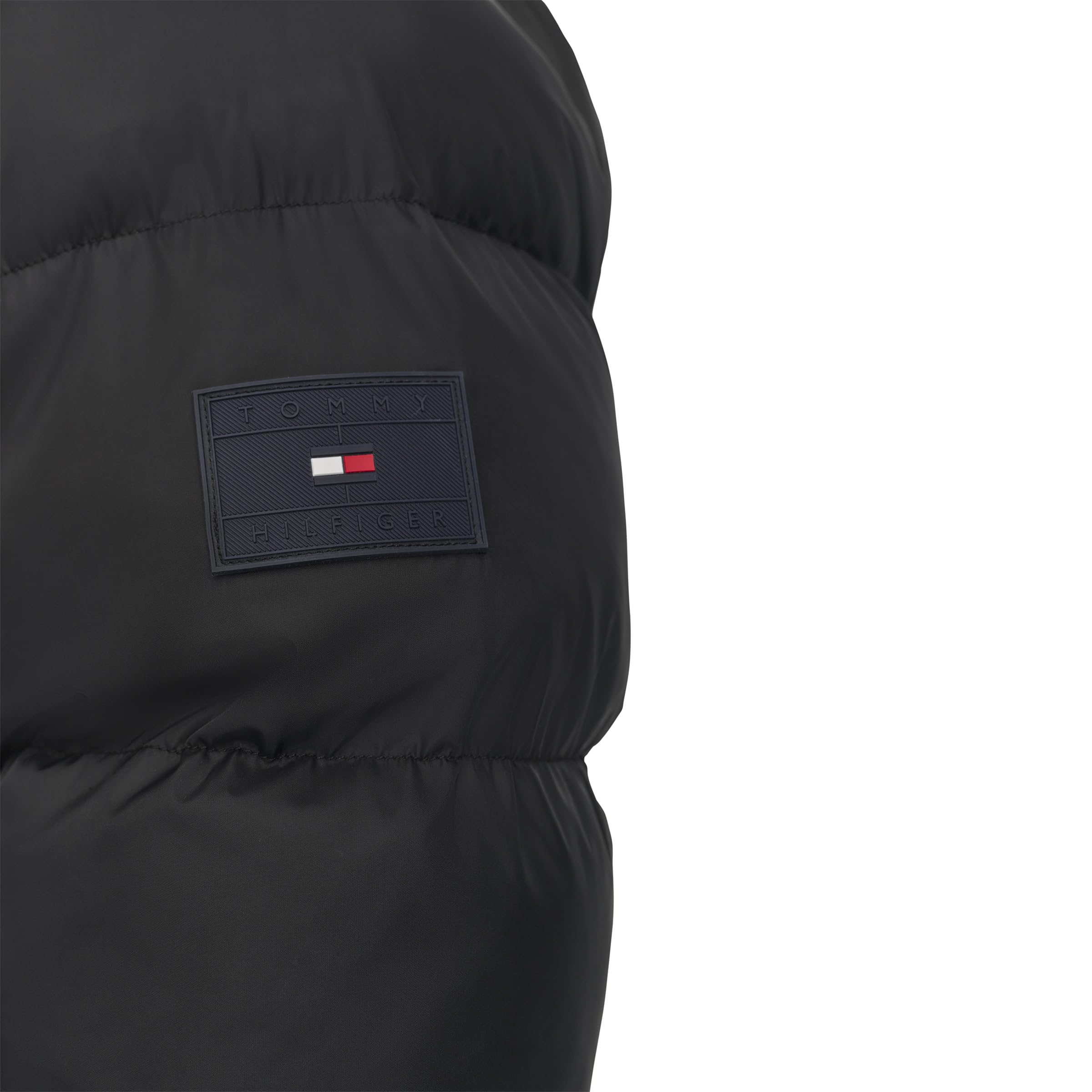 Tommy Hilfiger mens Mixed-media Puffer Jacket - Image 7